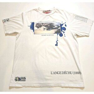 Very Rare Raf Reyes Fallen Angel 19/1 A5GXZ Large Embroidered 1868 Artwear White